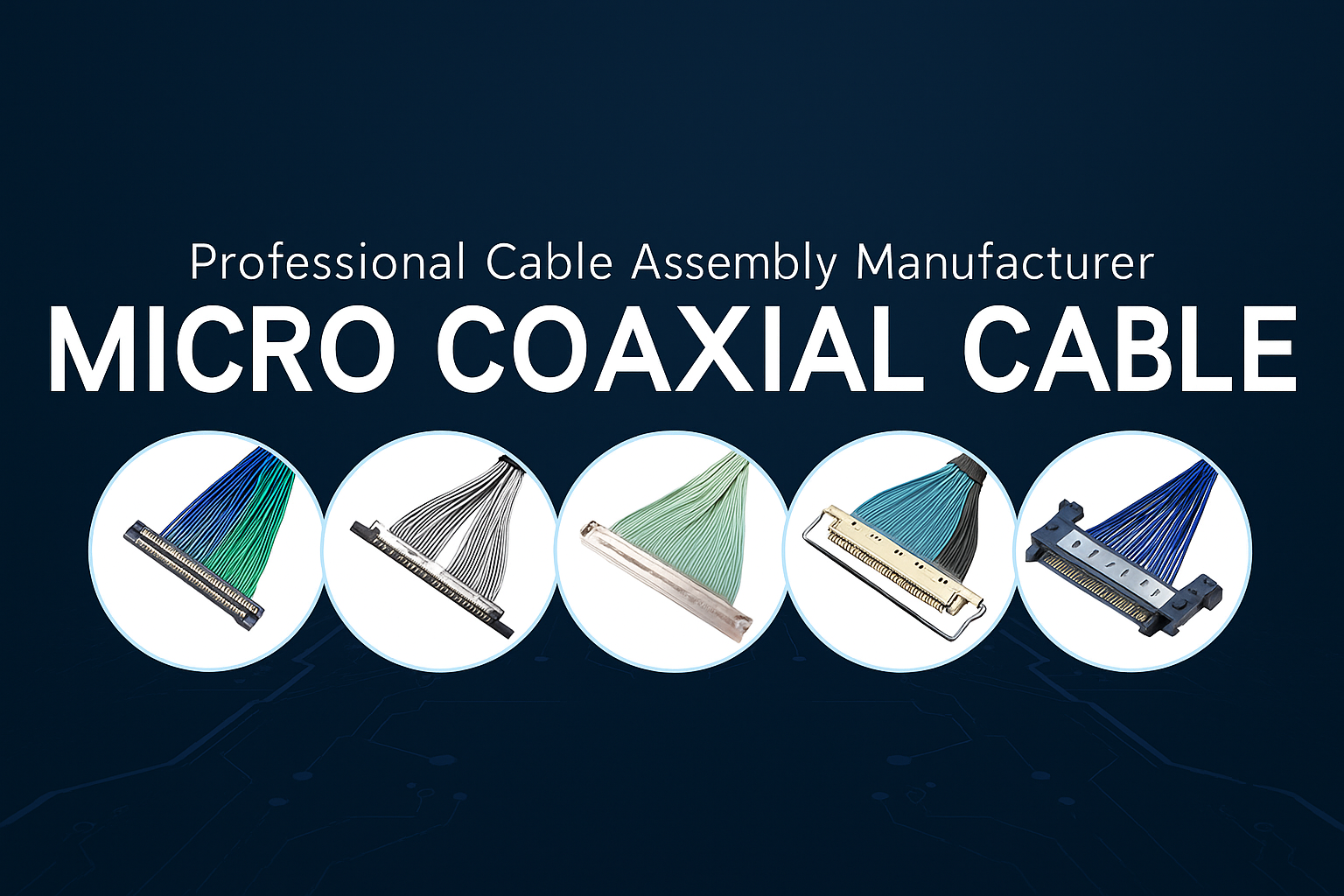 极细同轴线束组件