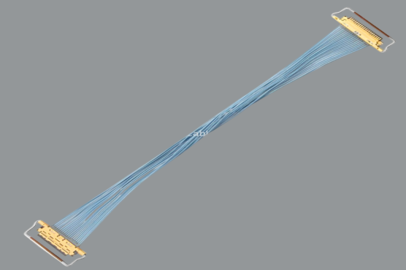 定制生产替代I-PEX CABLINE®-CA系列81786-100B-02-D极细同轴线束组件