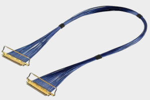 I-PEX 82434-100B-02-D 20634-210T-02 0.4mm连接器极细同轴线束替代品