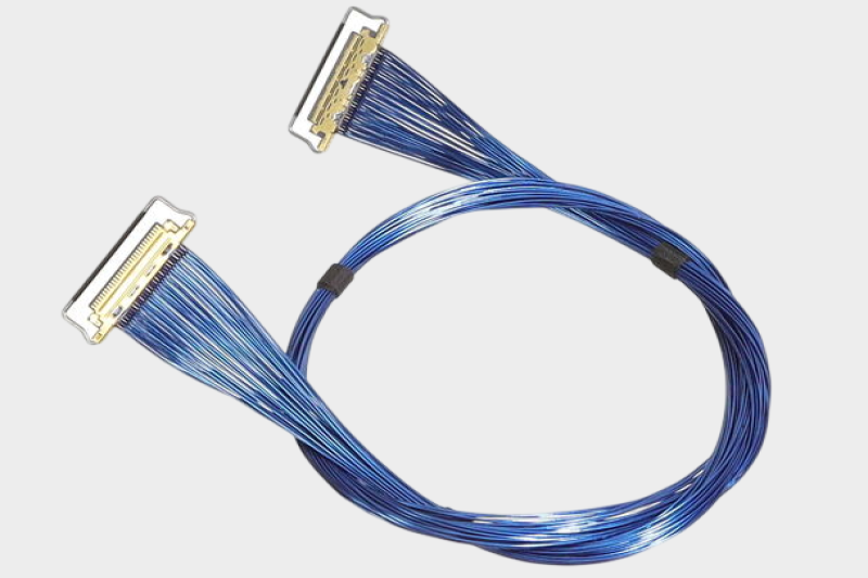 I-PEX 82651-100B-02-D 20634-130T-02 0.4mm连接器极细同轴线束替代品