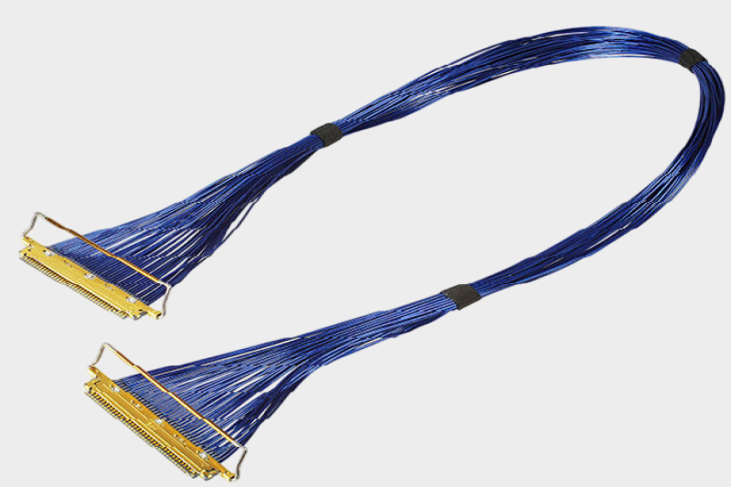 I-PEX 83062-100B-01-D 20454-220T 0.5mm连接器极细同轴线束替代品
