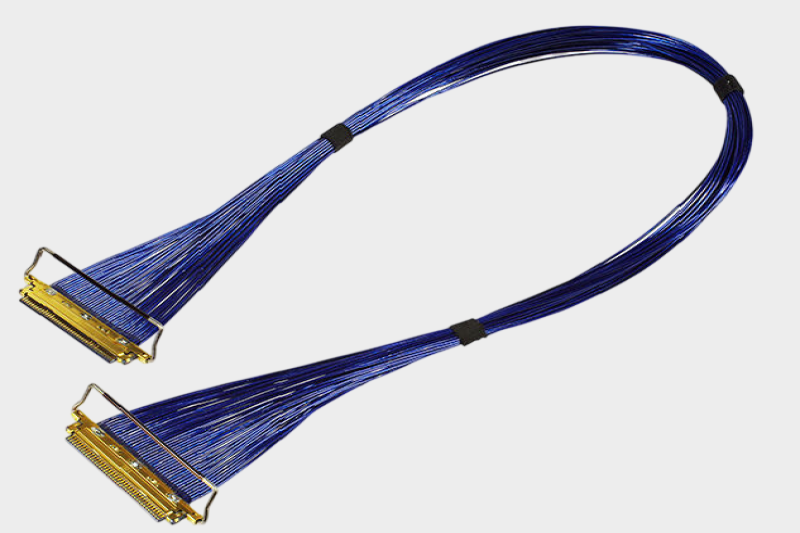 I-PEX 83006-100B-01-D 20974-040T-01 0.25mm连接器极细同轴线束替代品