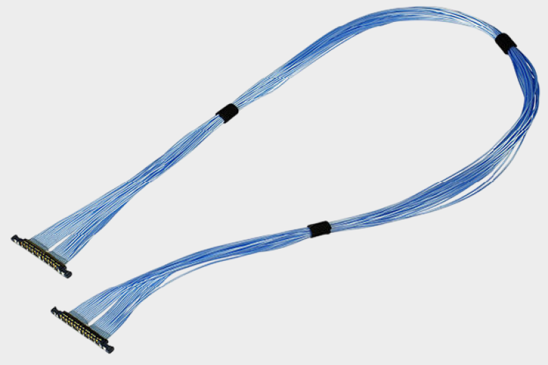 I-PEX 81674-100B-02-D 20680-060T-01 0.4mm连接器极细同轴线束替代品