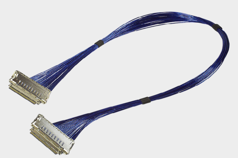 I-PEX 82668-100B-01-D 20680-030T-01 0.4mm连接器极细同轴线束替代品