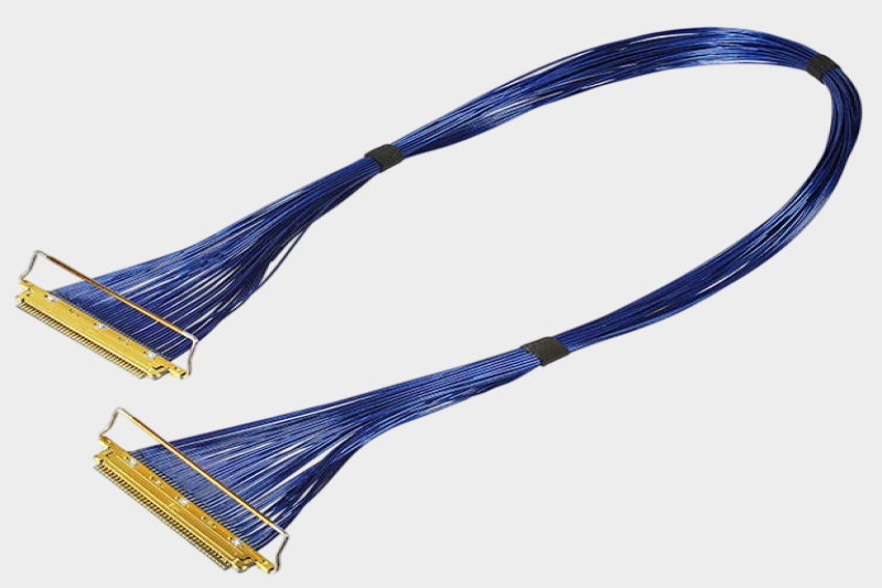 I-PEX 82289-100B-02-D 20454-230T 0.5mm连接器极细同轴线束替代品