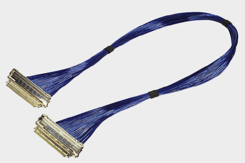 I-PEX 82287-100B-02-D 20680-030T-01 0.4mm连接器极细同轴线束替代品