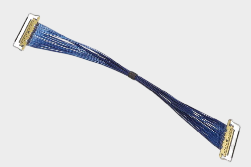I-PEX 82650-100B-02-D 20634-130T-02 0.4mm连接器极细同轴线束替代品