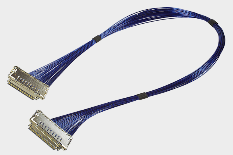 I-PEX 82698-100B-01-D 20847-040T-01 0.5mm连接器极细同轴线束替代品