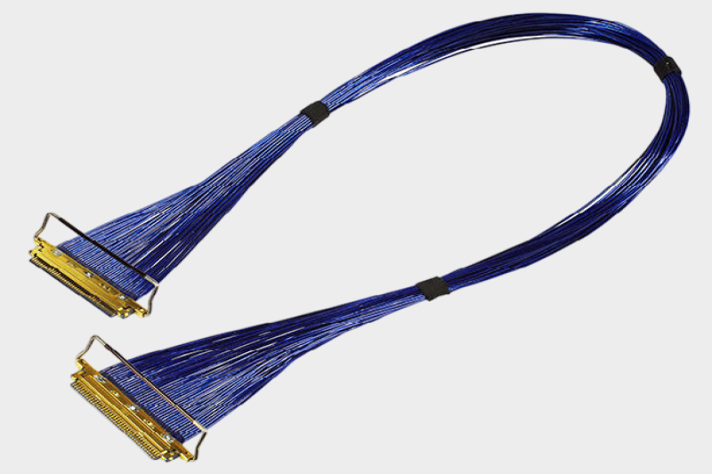 I-PEX 83064-100B-01-D 20454-250T 0.5mm连接器极细同轴线束替代品