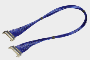 I-PEX 82900-100B-02-D 20878-050T-01 0.4mm连接器极细同轴线束替代品