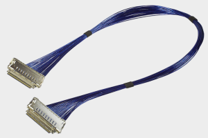 I-PEX 82697-100B-01-D 20847-040T-01 0.5mm连接器极细同轴线束替代品