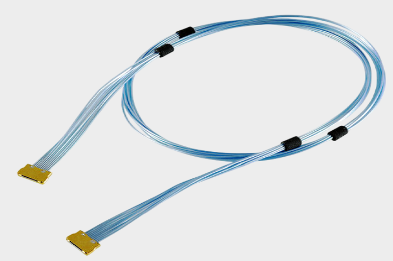 I-PEX 82684-100B-01-D 20907-010E-01 0.35mm连接器极细同轴线束替代品