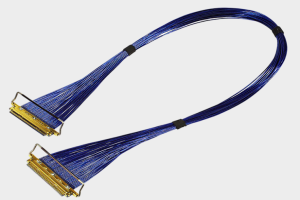 I-PEX 82665-100B-01-D 20634-140T-02 0.4mm连接器极细同轴线束替代品