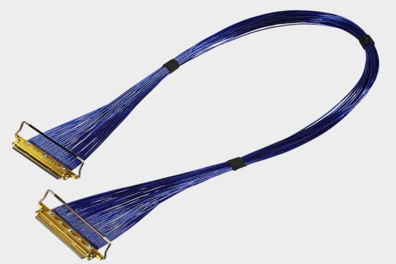 I-PEX 82665-100B-01-D 20634-140T-02 0.4mm连接器极细同轴线束替代品