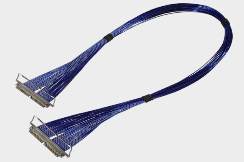 I-PEX 82872-100B-02-D 20680-060T-01 0.4mm连接器极细同轴线束替代品