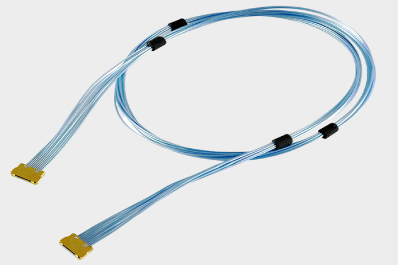 I-PEX 82681-100B-01-D 20907-005E-01 0.35mm连接器极细同轴线束替代品