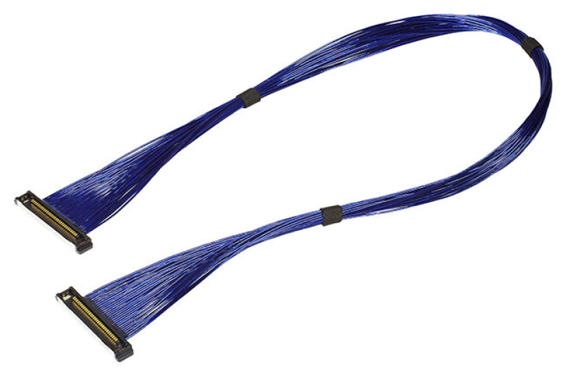 I-PEX 82444-100B-02-D为何成为高分辨率显示设备常用的50Pin极细同轴线束？