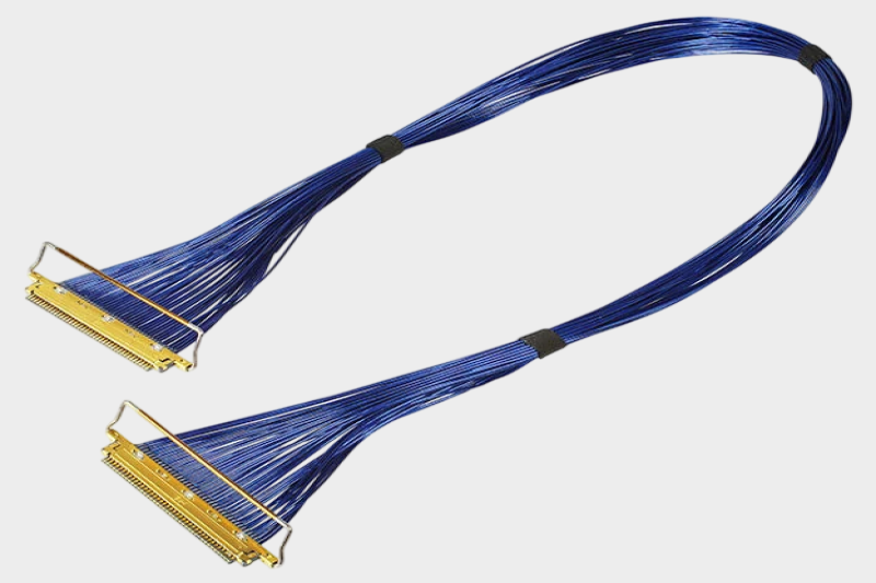 I-PEX 82450-100B-02-D 20454-250T 0.5mm连接器极细同轴线束替代品