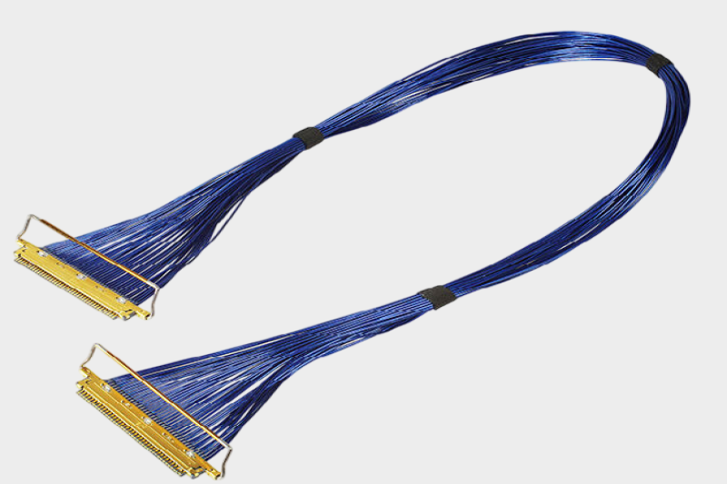 I-PEX 82687-100B-01-D 20454-230T 0.5mm连接器极细同轴线束替代品