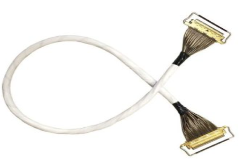 定制生产替代 I-PEX 81423-100B-02-D 极细同轴线束组件