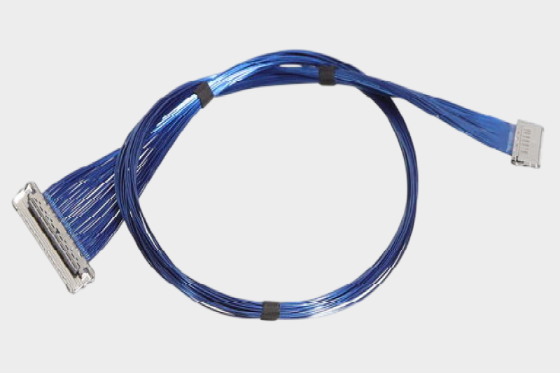 I-PEX 82655-100B-02-D 20680-040T-01 0.4mm连接器极细同轴线束替代品