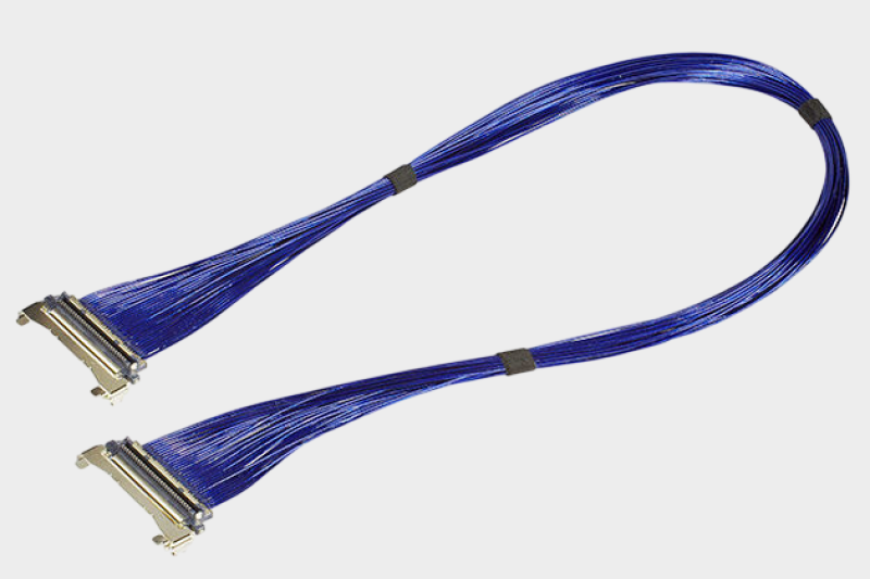 I-PEX 82286-100B-02-D 20878-030T-01 0.4mm连接器极细同轴线束替代品