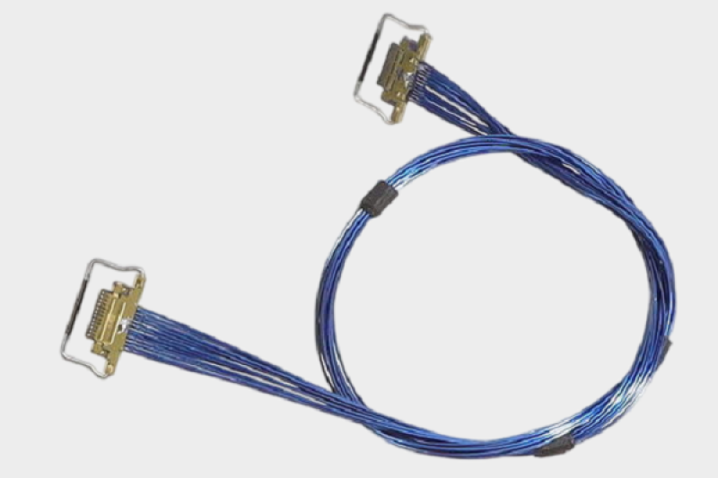 I-PEX 82649-100B-02-D 20634-112T-02 0.4mm连接器极细同轴线束替代品