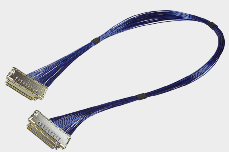 I-PEX 81457-100B-02-D 20847-030T-01 0.5mm连接器极细同轴线束替代品
