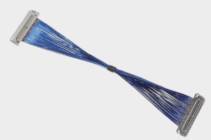 I-PEX 82654-100B-02-D 20680-040T-01 0.4mm连接器极细同轴线束替代品
