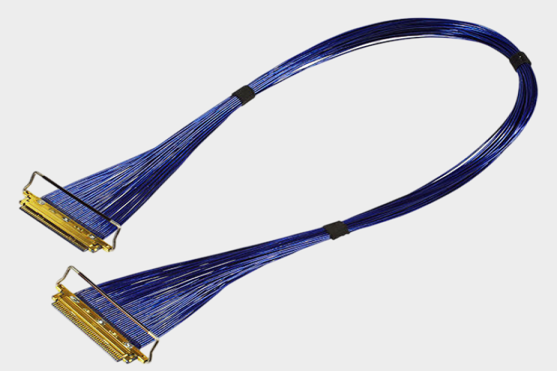 I-PEX 82663-100B-01-D 20634-130T-02 0.4mm连接器极细同轴线束替代品