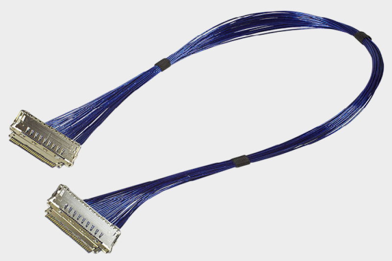 I-PEX 82694-100B-01-D 20847-030T-01 0.5mm连接器极细同轴线束替代品