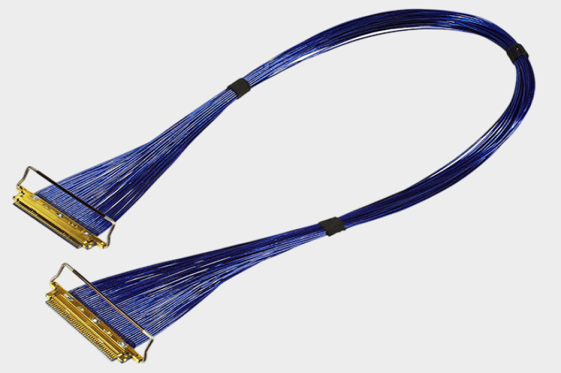 I-PEX 82662-100B-01-D 20634-130T-02 0.4mm连接器极细同轴线束替代品