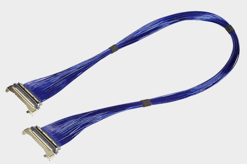 I-PEX 83015-100B-01-D 20373-R20T-06 0.4mm连接器极细同轴线束替代品