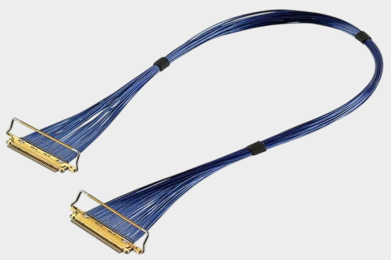 I-PEX 83041-100B-01-D 20878-050T-01 0.4mm连接器极细同轴线束替代品