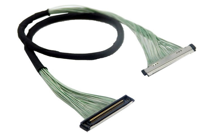 I-PEX 82891-100B-02-D 50Pin极细同轴线束在16Gbps高速传输中的应用优势