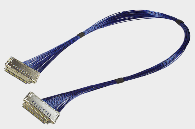 I-PEX 82291-100B-02-D 20847-030T-01 0.5mm连接器极细同轴线束替代品
