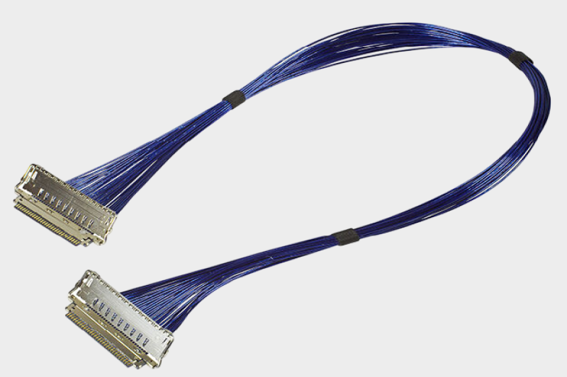 I-PEX 82660-100B-02-D 20847-040T-01 0.5mm连接器极细同轴线束替代品